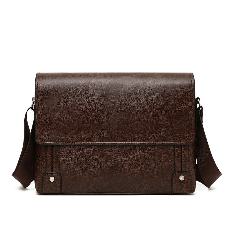 Leatherwork Designs - Borsa a tracolla da uomo in