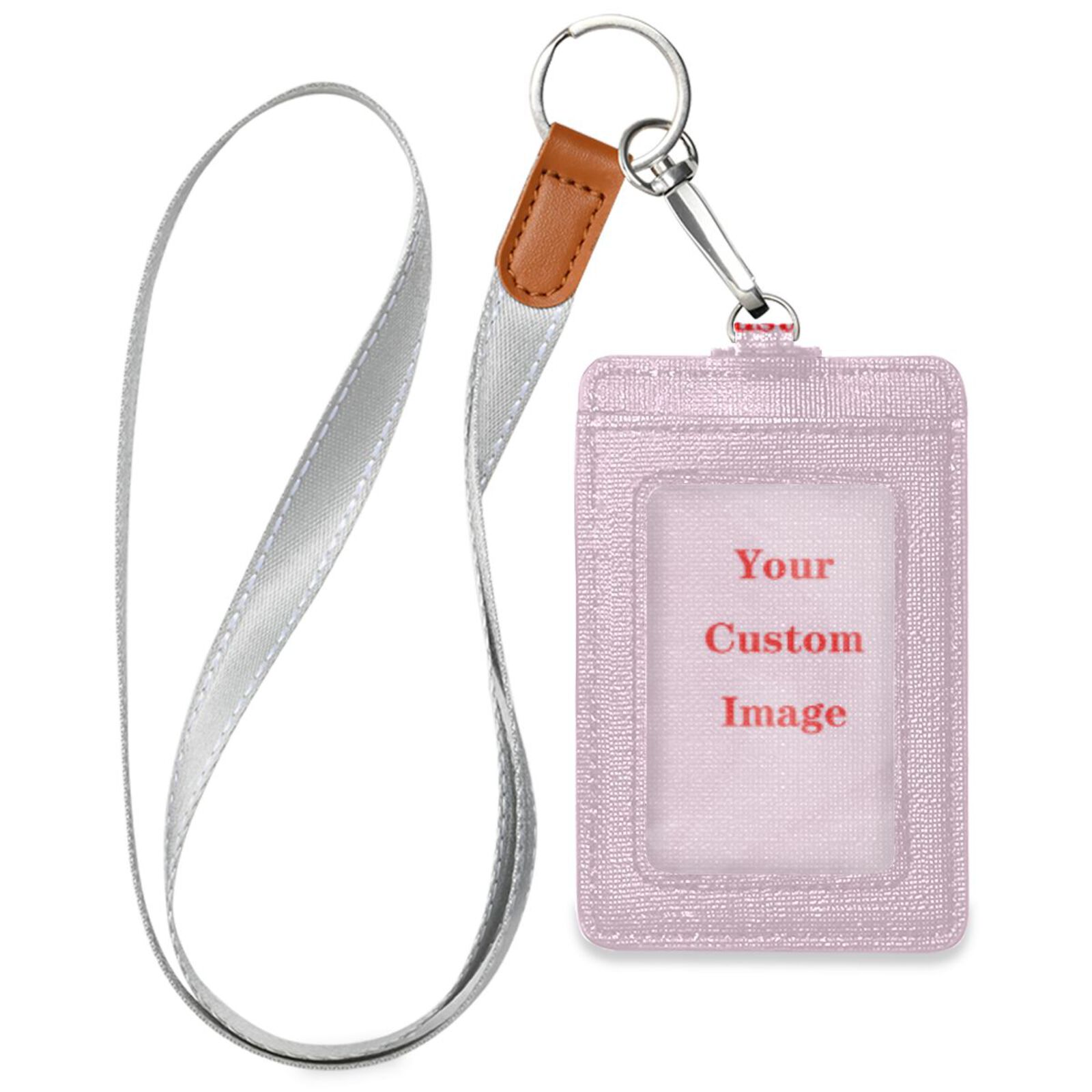 Leatherwork Images - Immagine personalizzata Custodia per carta d'identità