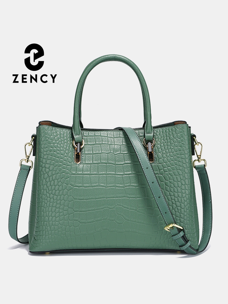 Leather Work Handbags - Borsa a Mano in Vera Pelle
