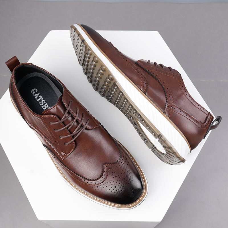 Leatherworking Classic - Scarpe da lavoro casual da uomo