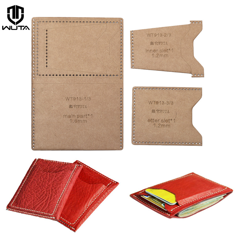 Leatherwork Patterns - WUTA 913 Mini Card Case modello
