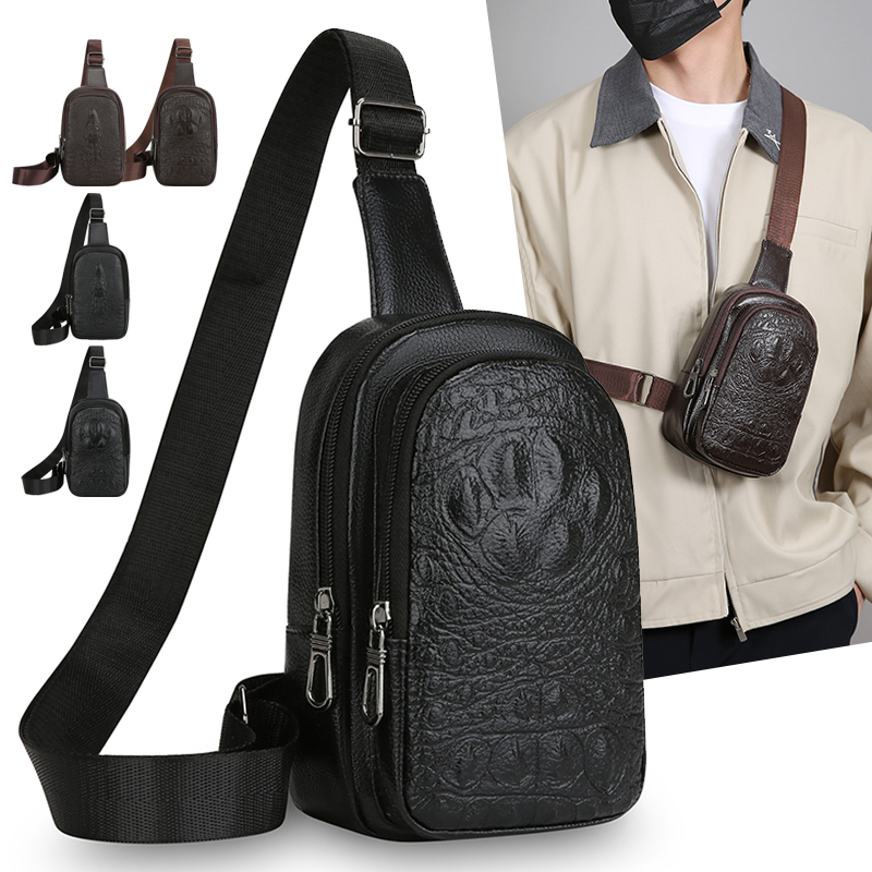 Leatherwork Essentials - Borsa a tracolla versatile in pelle