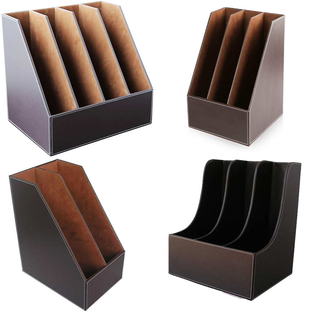 Leather Work Notepad - XRHYY 2/3/4 Slot Semplice Casalinghi Cuoio