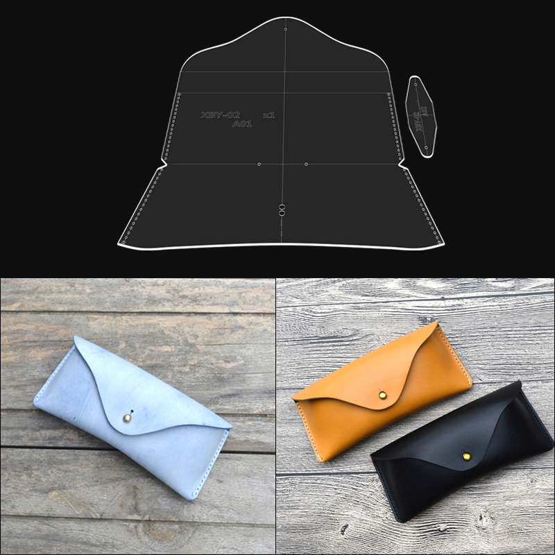 Leatherwork Patterns - YOMDID Borsa per occhiali creativa Creazione