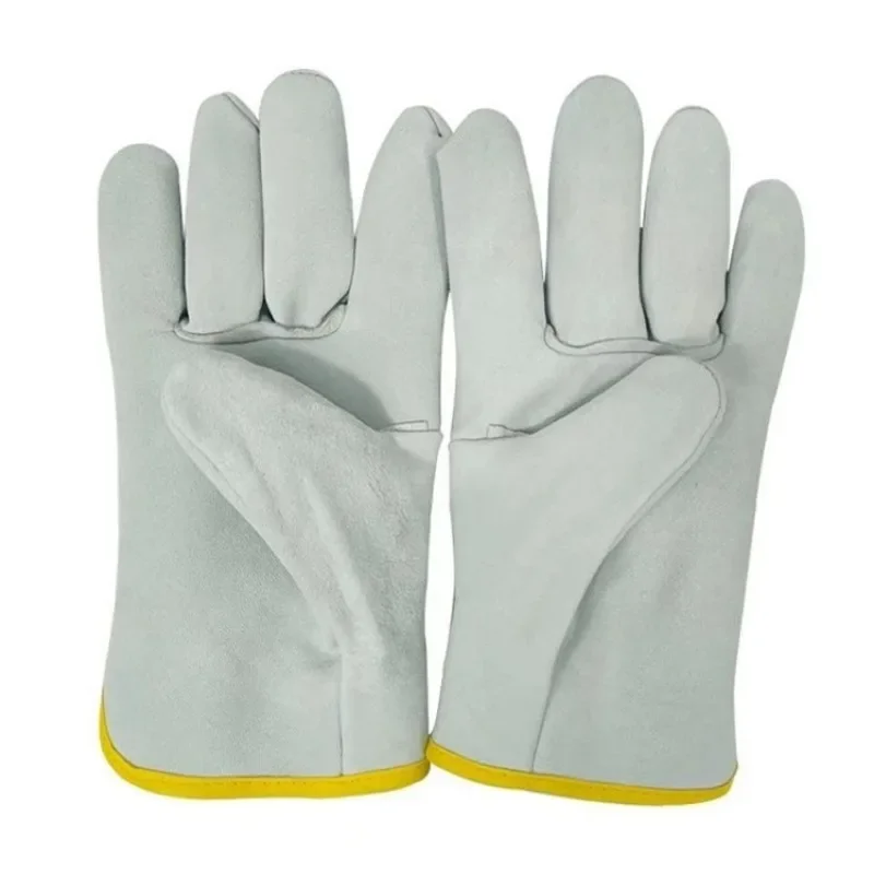 Leatherwork Essentials - Guanti da saldatore professionali, resistenti al