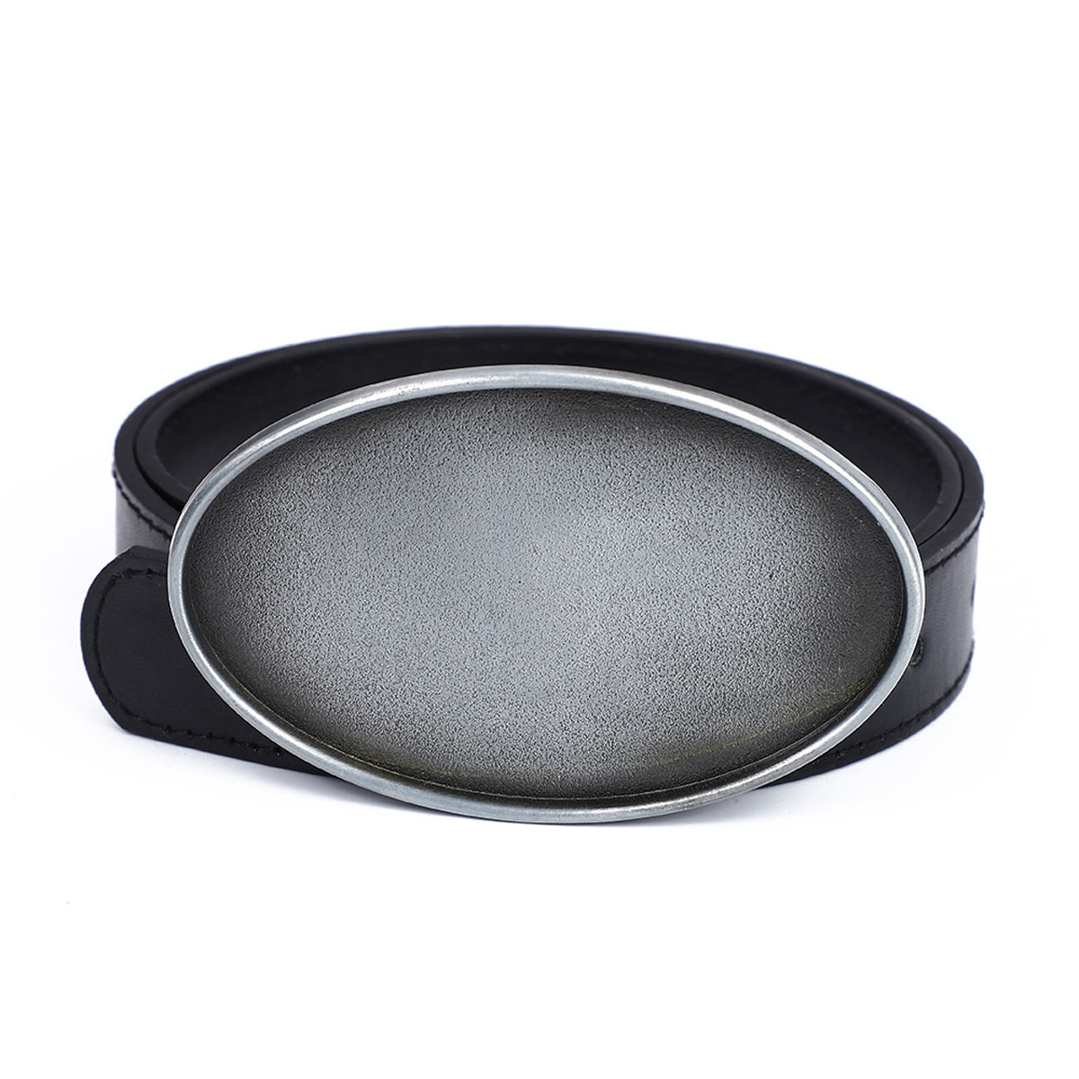 Belt Buckle Blank - Fibbia per cintura ovale vuota in