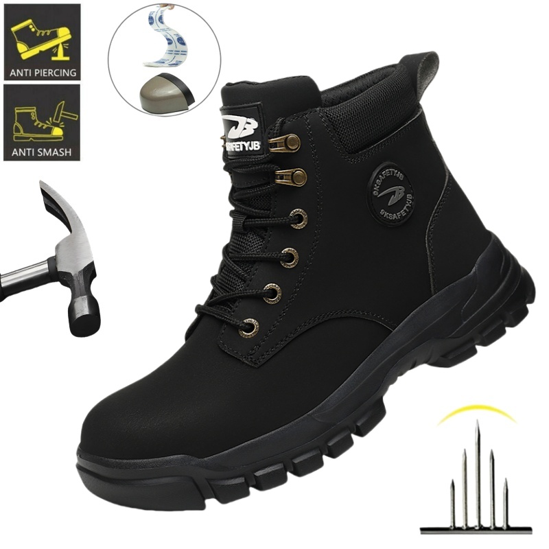 Leatherwork Designs - Nuovo design Scarpe antinfortunistiche impermeabili Scarpe