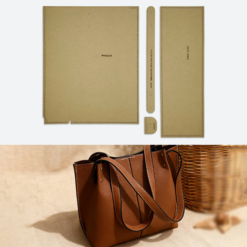 Leatherwork Patterns - YOMDID 4 pezzi borsa a tracolla
