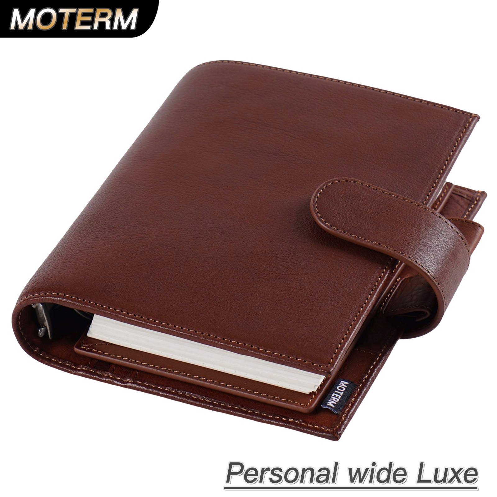 Leather Work Notepad - Moterm Pelle conciata al vegetale a