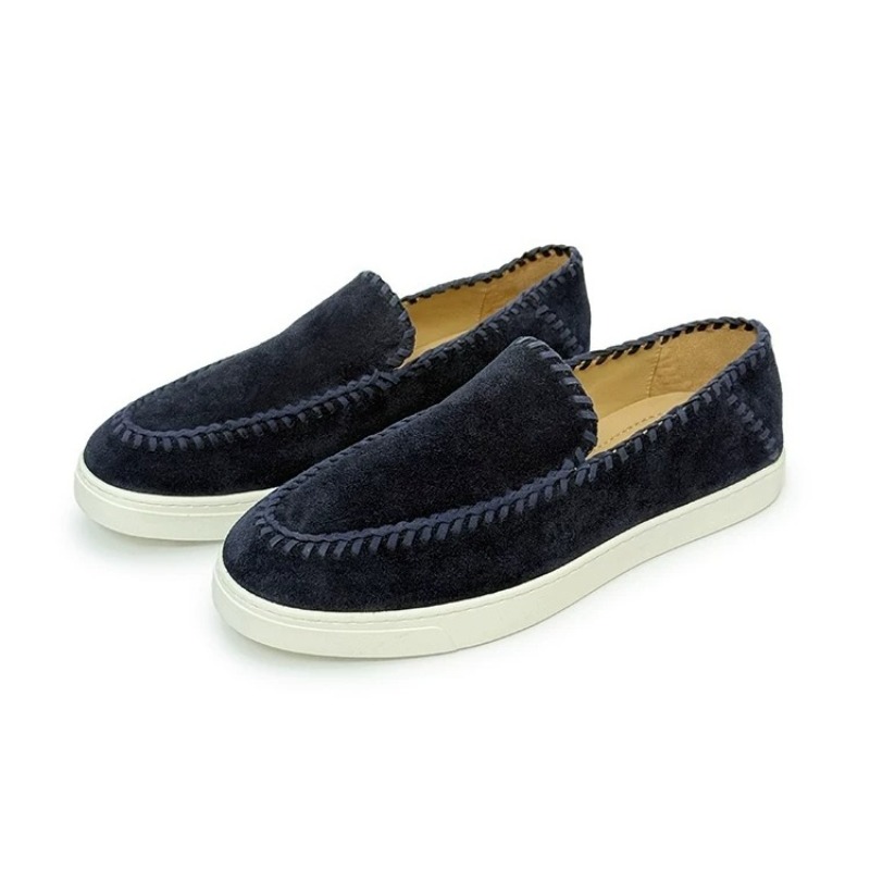 Leatherwork Designs - Mocassini di Lusso da Uomo, Scarpe