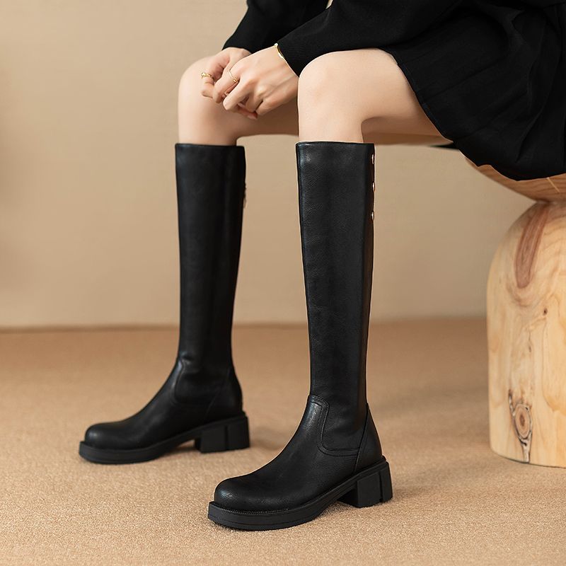 Leatherwork Designs - Autunno Inverno Tacco medio Donna Scarpe