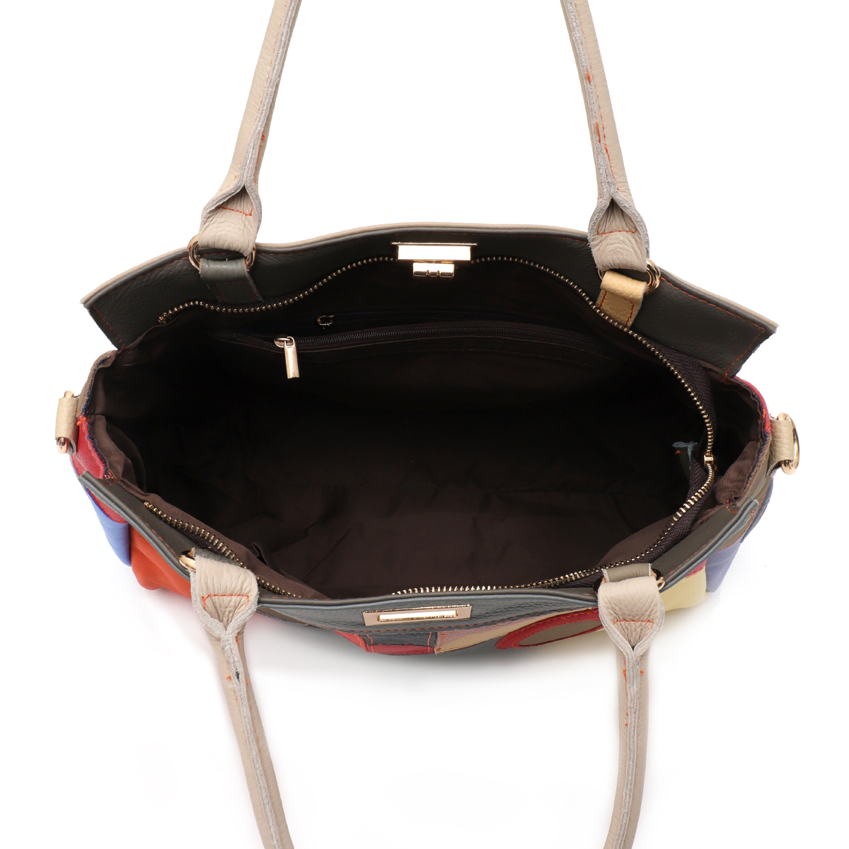 SC Chic Borsa a mano patchwork - Leather Work Handbags recensione e prezzo