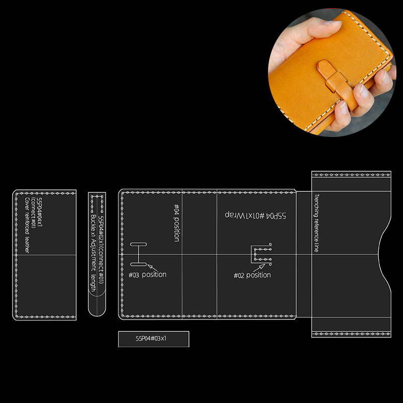 YOMDID 4 pezzi Stampo acrilico - Leatherwork Patterns recensione e prezzo