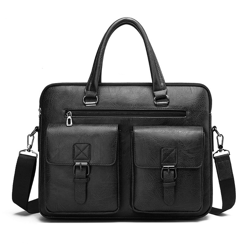Borsa da uomo d'affari di marc - Leather Work Handbags recensione e prezzo