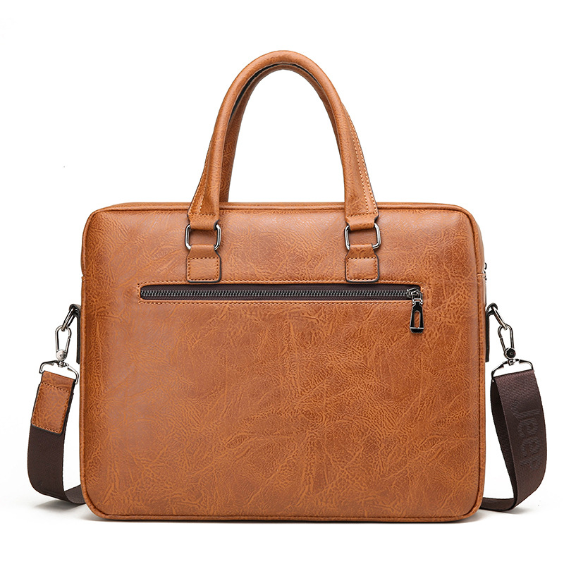 Borsa da uomo d'affari di marc - Leather Work Handbags recensione e prezzo