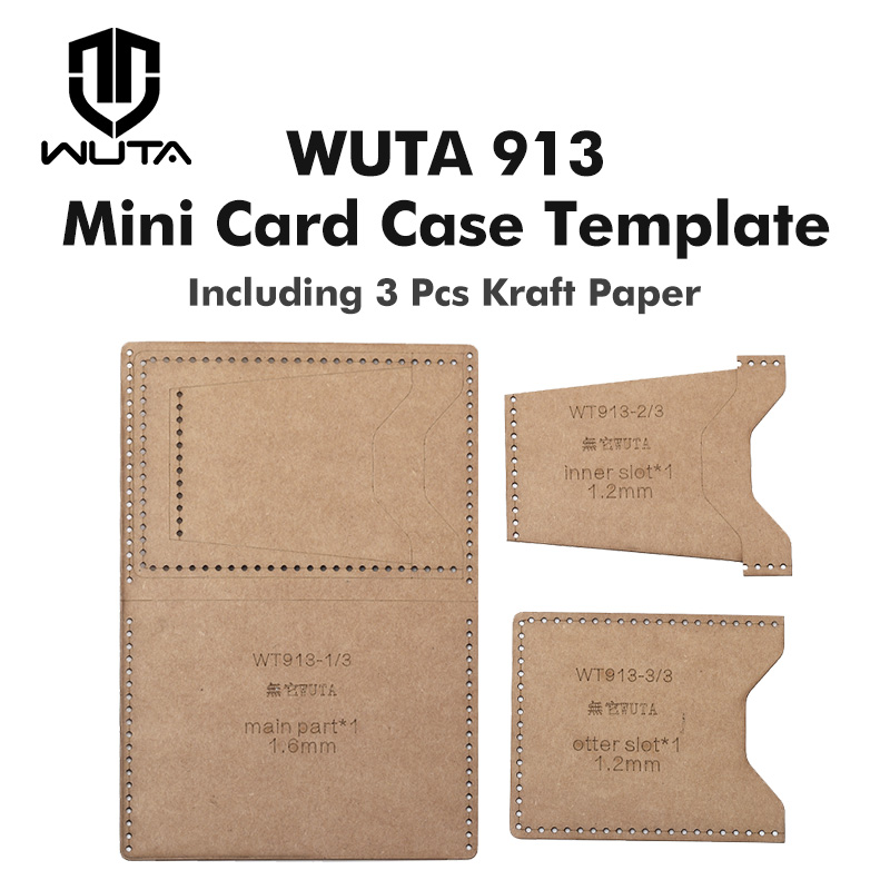 WUTA 913 Mini Card Case modell - Leatherwork Patterns recensione e prezzo