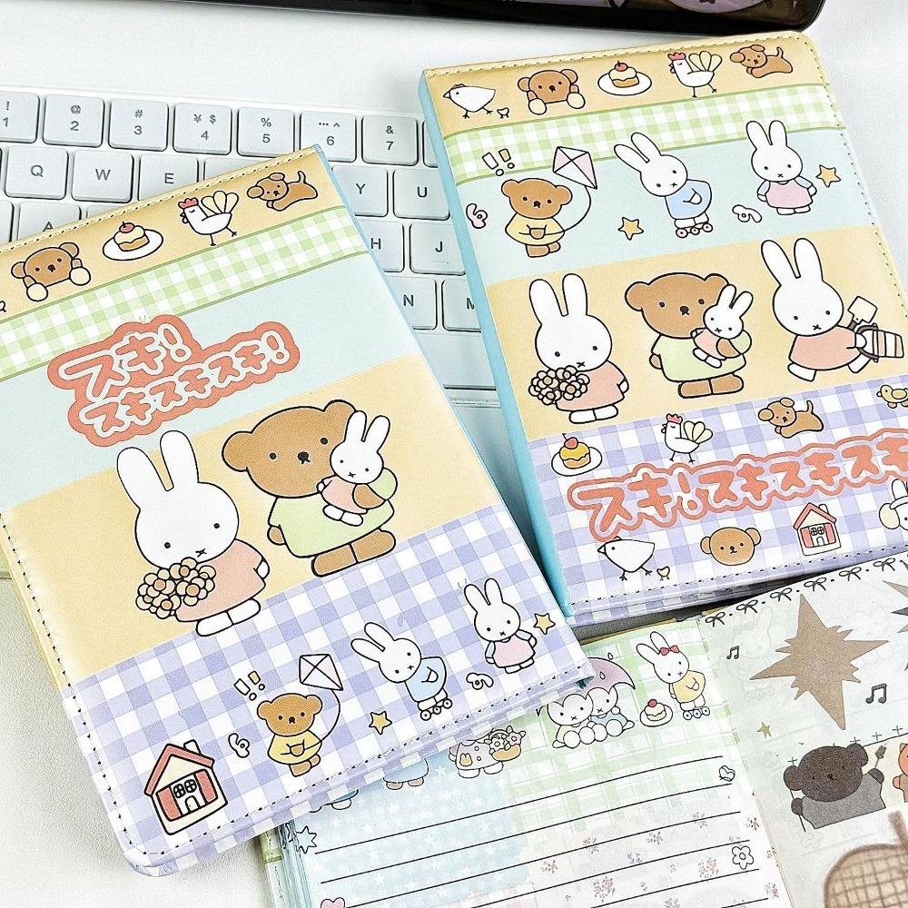 Quaderno con collage di Miffy  - Leather Work Notepad recensione e prezzo
