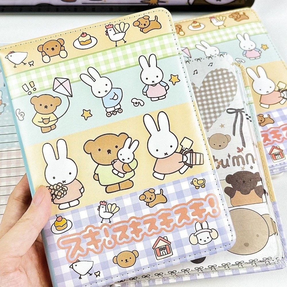 Quaderno con collage di Miffy  - Leather Work Notepad recensione e prezzo