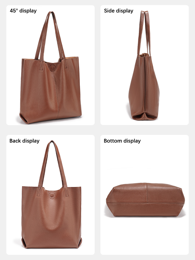 Borsa a Spalla Grande Capacità - Leather Work Handbags recensione e prezzo