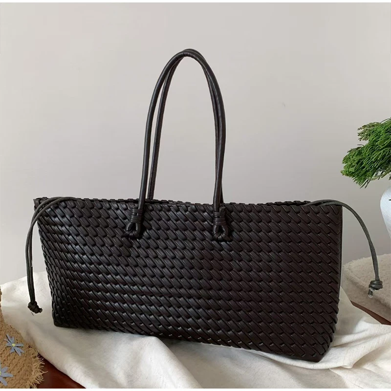 Borsa tote di lusso in PU intr - Leather Work Handbags recensione e prezzo