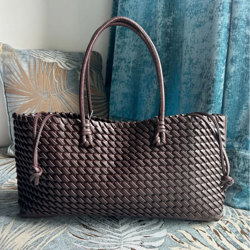 Borsa tote di lusso in PU intr - Leather Work Handbags recensione e prezzo