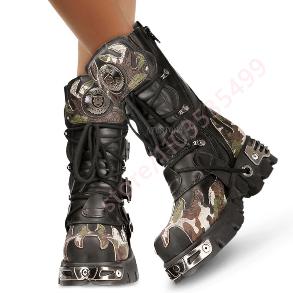 Stivali da moto con fibbia per - Belt Buckle Blank recensione e prezzo