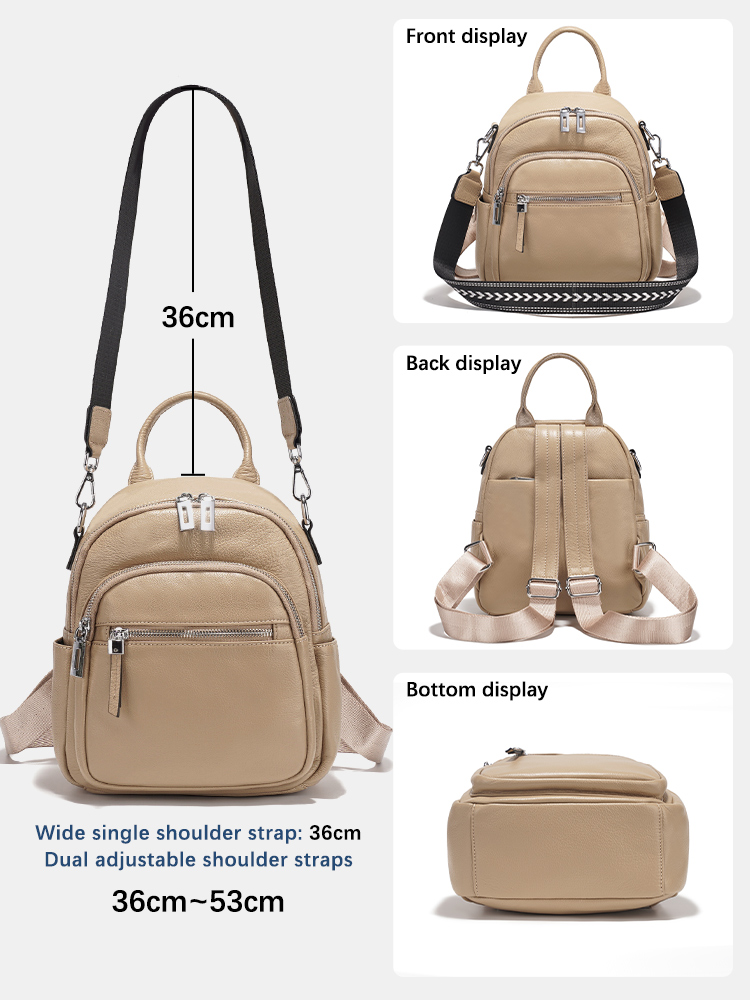 Zency Zaino piccolo in vera pe - Leatherwork Designs recensione e prezzo
