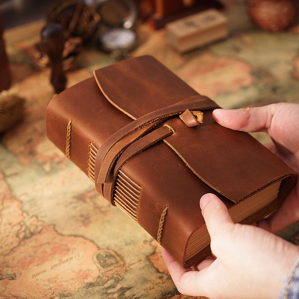 Quaderno in pelle fatto a mano - Leather Work Notepad recensione e prezzo